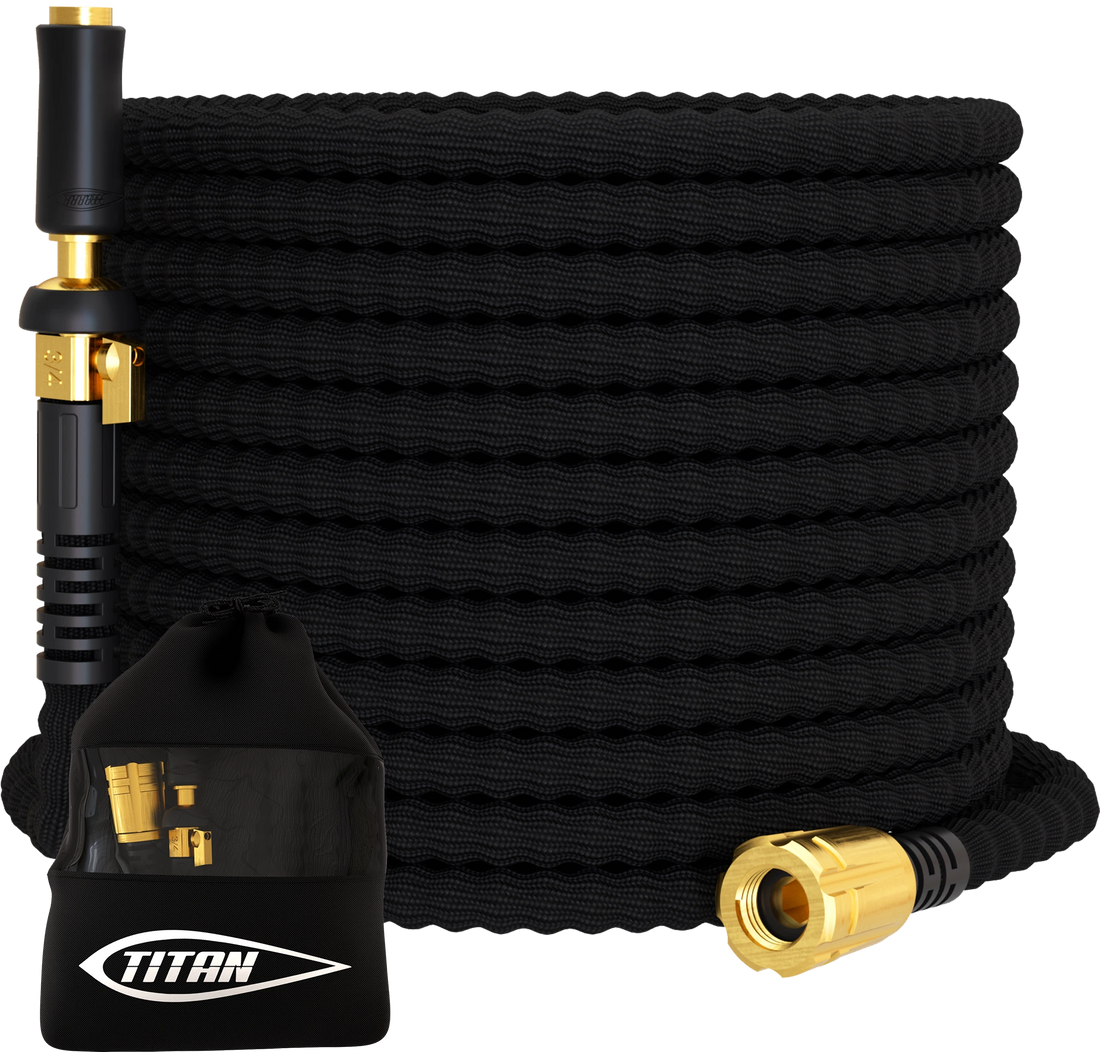 Titan Ultralight Garden Hose - Lightweight Flexible Water Hose